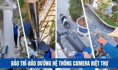 Bảo Trì, Bảo Dưỡng Hệ Thống Camera Quan Sát Nhà Biệt Thự Tại Hưng Yên
